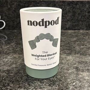 Nodpod Weighted Eye Blanket - Green